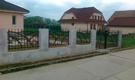 Kovaná brána Solčany KB07