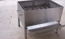 Nerezová udiareň rýb malá