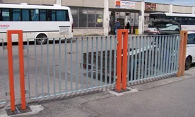 Zabradlie autobusová stanica Topoľčany KZ 35